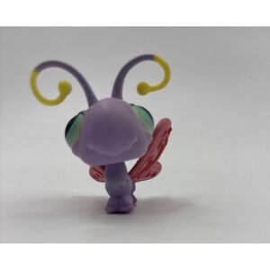LPS Littlest Pet Shop Purple Butterfly Pink Wings #93‎